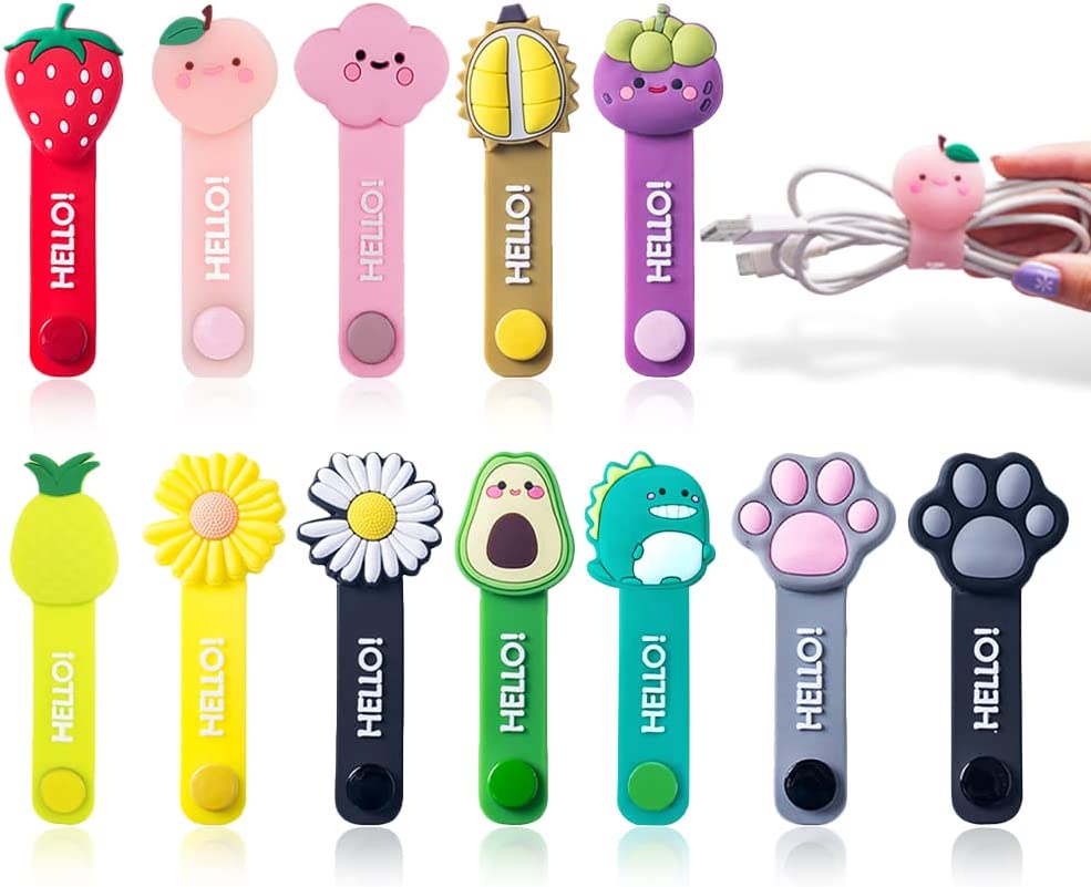 Kitchen Gadgets Holder - 6 Stück Kabelklemmen für Kabel, Ohrhörer,