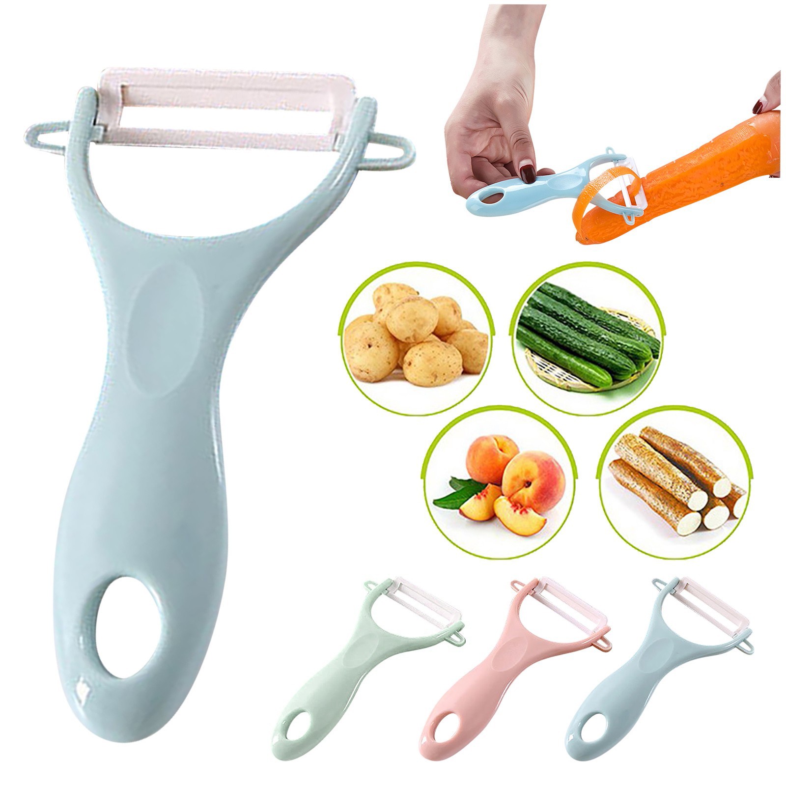 Kitchen Gadgets Smart - Keramik Kreative Schäler Praktische Multi-funktion Kinder