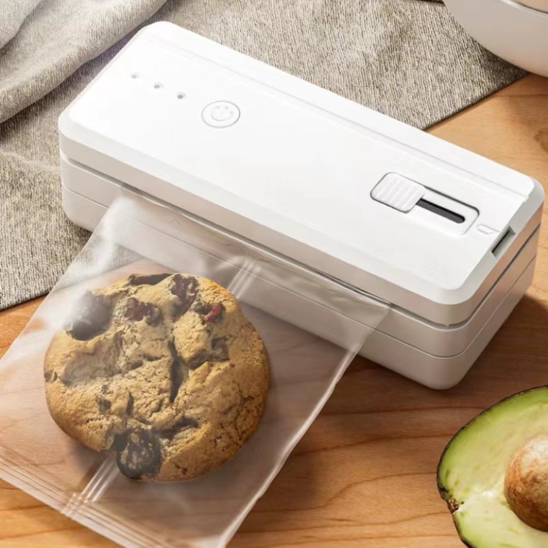 Kitchen Gadgets Latest - 2-in-1 tragbare Mini-Versiegelungsmaschine, Lebensmittelverpackungsmaschine, Küchenversiegelungsmaschine, USB-Lademodell