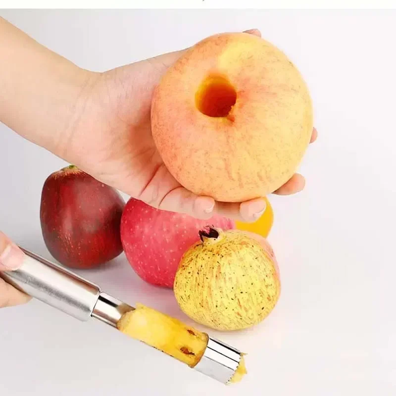 Kitchen Gadgets Smart - Edelstahl Obst Corer Apfelsamen Entferner Home