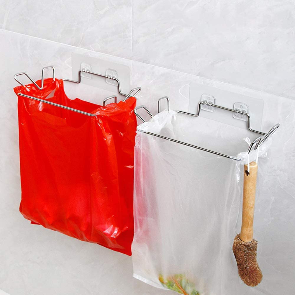 Kitchen Gadgets Wallpaper - 2Pcs Müll Rack für Küche Edelstahl