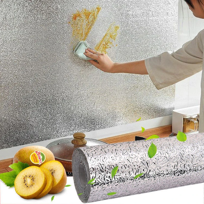 Kitchen Gadgets Wallpaper - Ölbeständige, wasserdichte Küchenaufkleber, selbstklebende, feuerfeste, feuchtigkeitsabsorbierende,