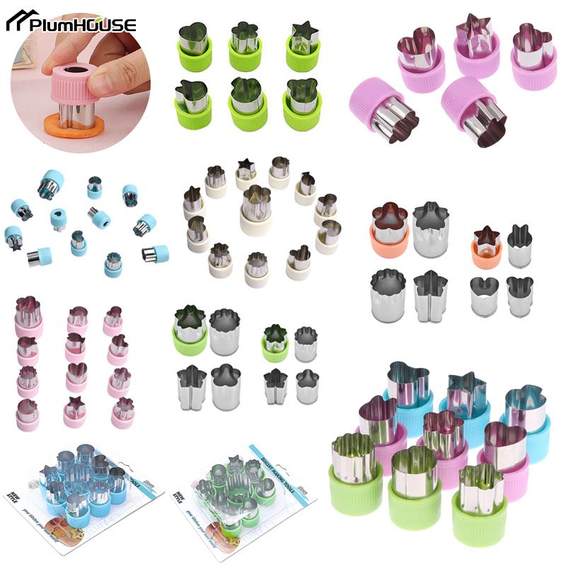 Kitchen Gadgets Smart - 1Set Multi-Stil Gemüse Cookie Cutter Präge