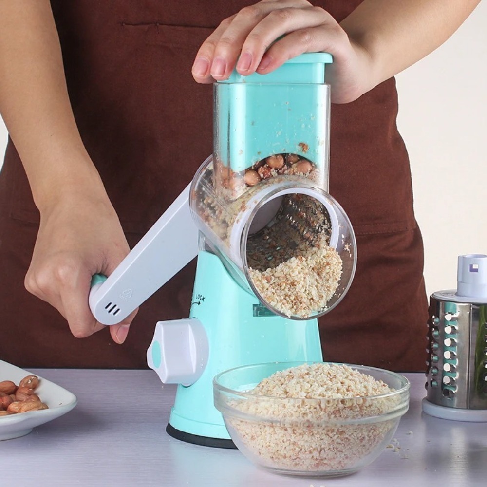 3-in-1 Rotary Food Slicer Chop – Kitchen Gadgets Smart Bewertung und Preis