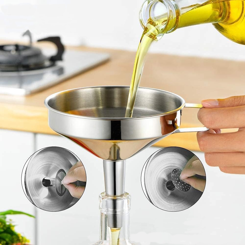 1 Stück Edelstahl-Öltrichter m – Kitchen Gadgets Latest Bewertung und Preis