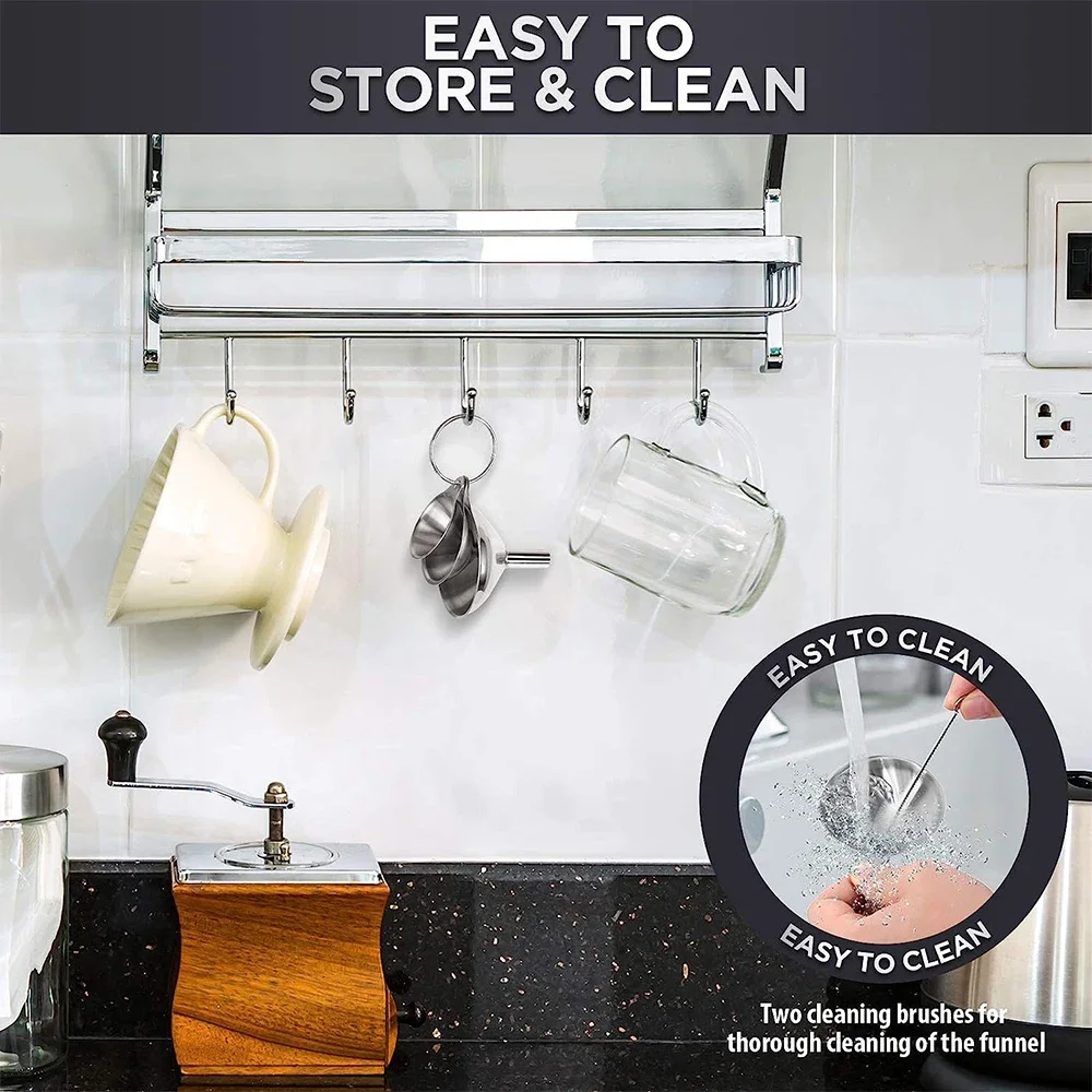 3-teiliges Küchentrichter-Set  – Kitchen Gadgets Latest Bewertung und Preis