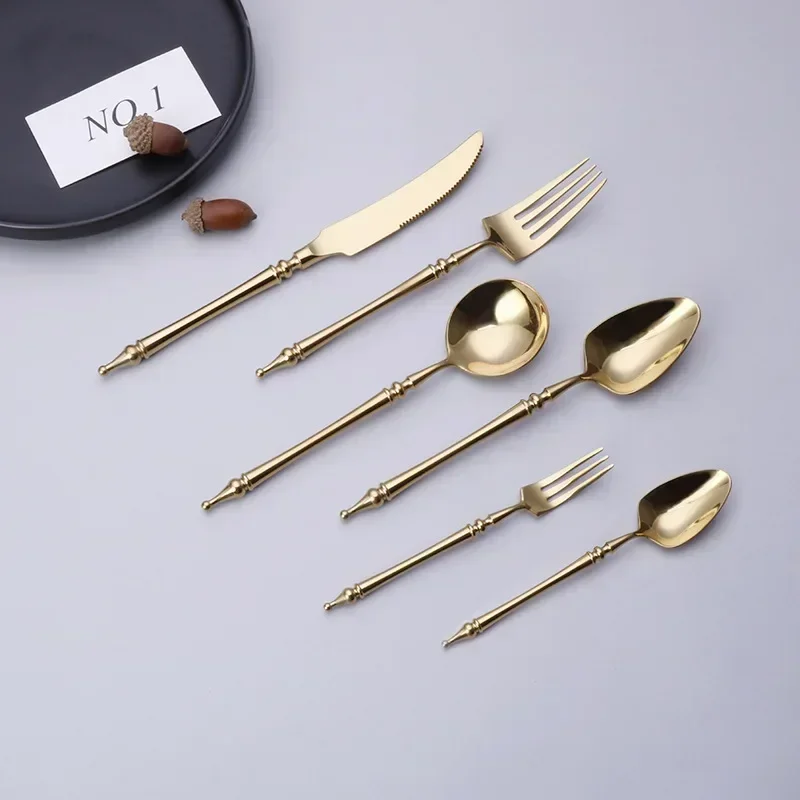 Luxus Western Gold Geschirr Se – Kitchen Gadgets Luxury Bewertung und Preis