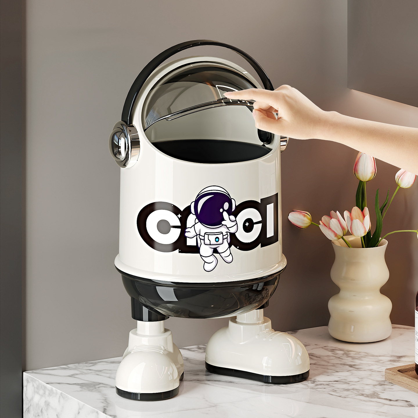 Großer Abfalleimer für den Woh – Kitchen Gadgets Luxury Bewertung und Preis