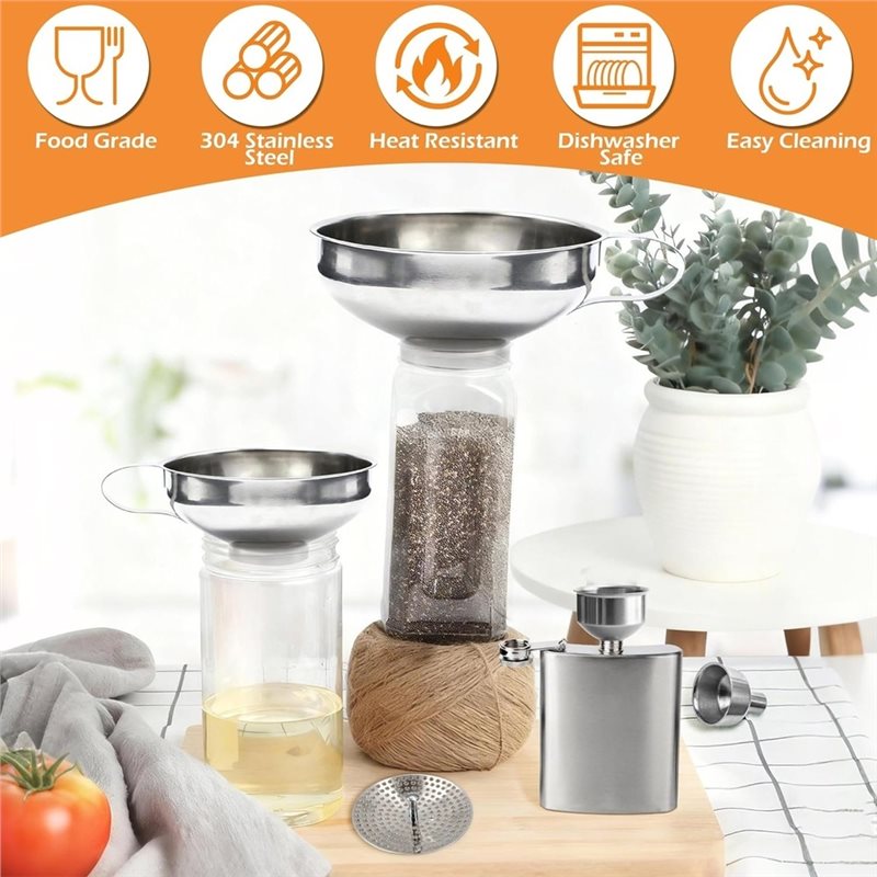 AAAF Edelstahltrichter für den – Kitchen Gadgets Useful Bewertung und Preis