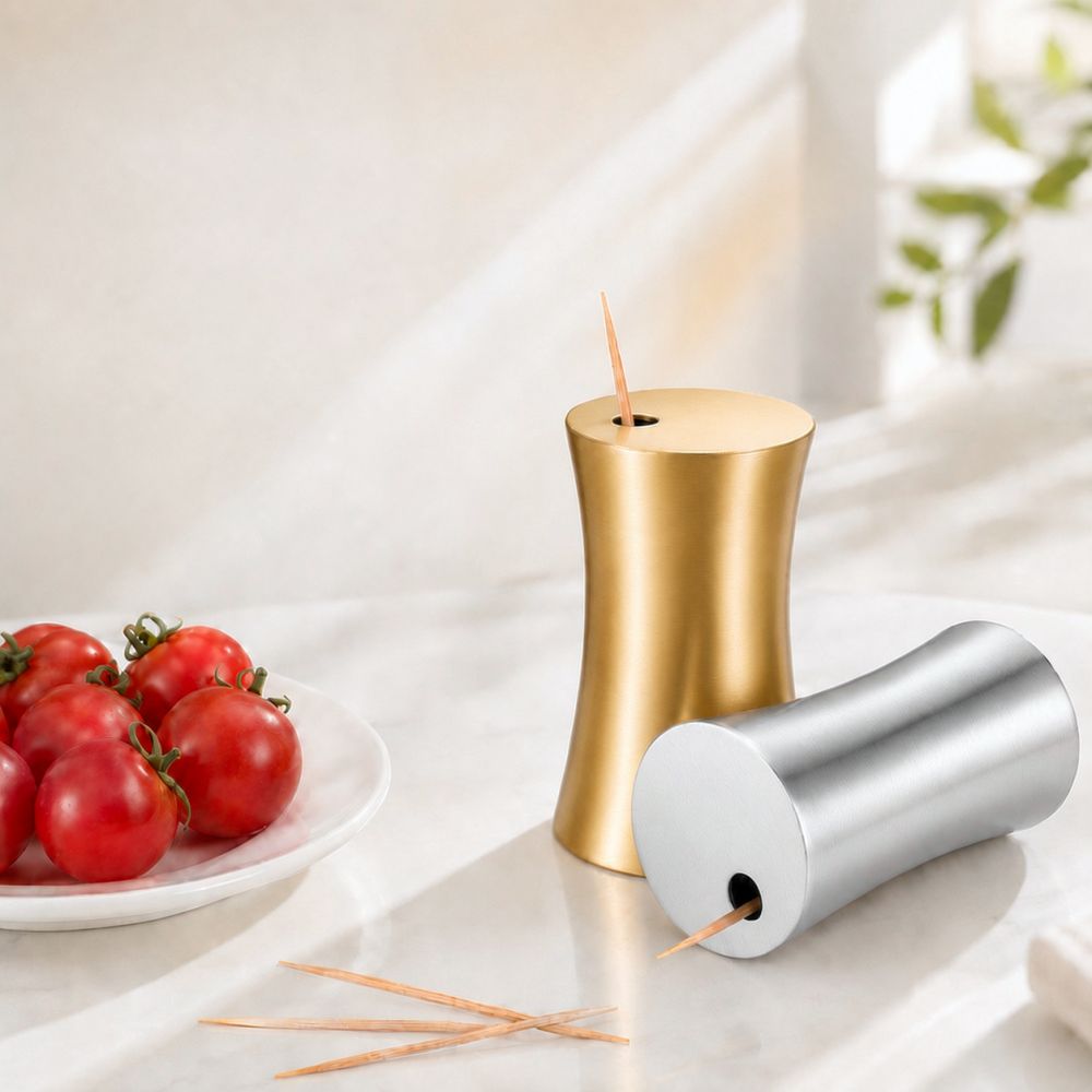 Luxuriöse goldene Zahnstocherb – Kitchen Gadgets Luxury Bewertung und Preis