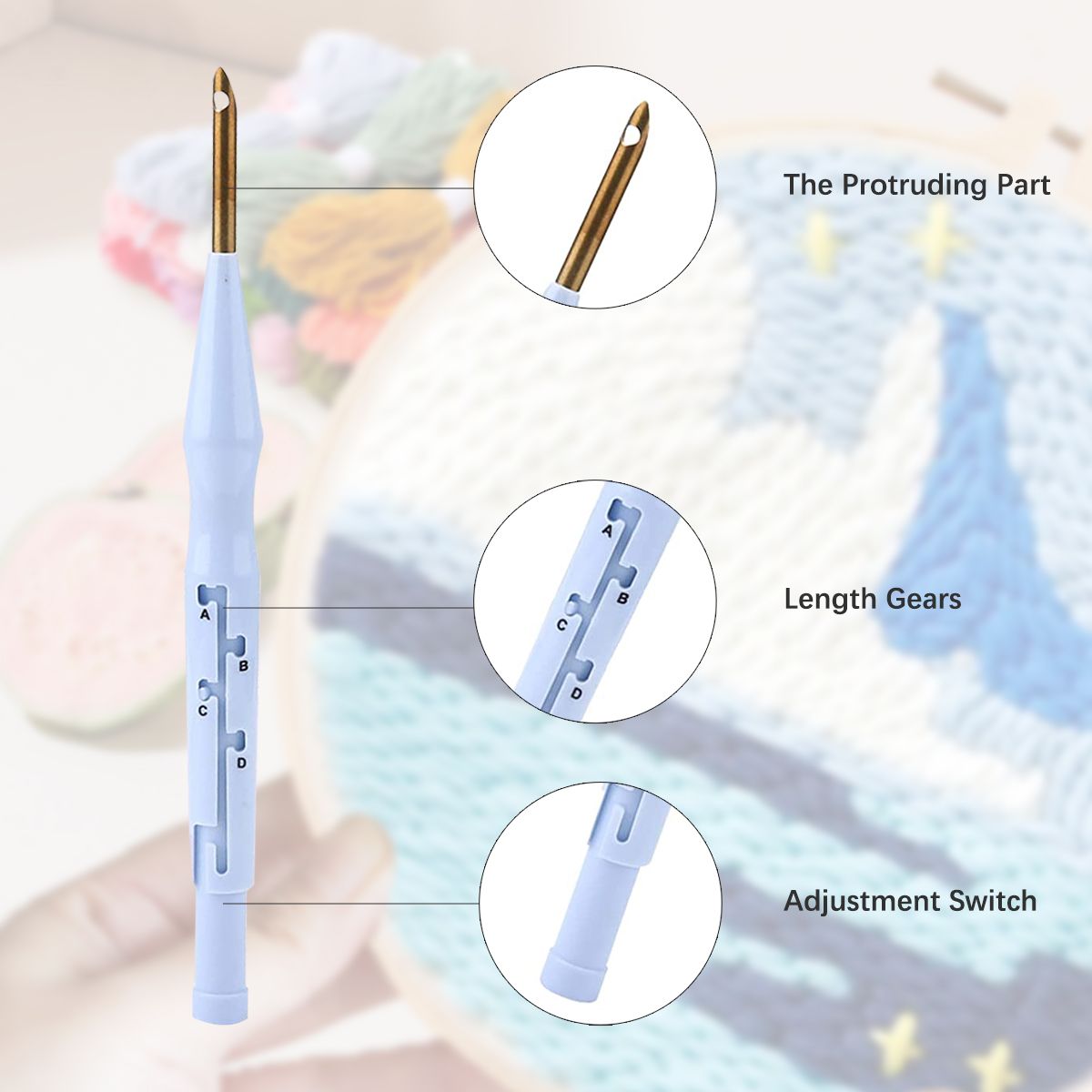 DIY Punch-Needle-Sets mit nied – Kitchen Gadgets Crossword Bewertung und Preis