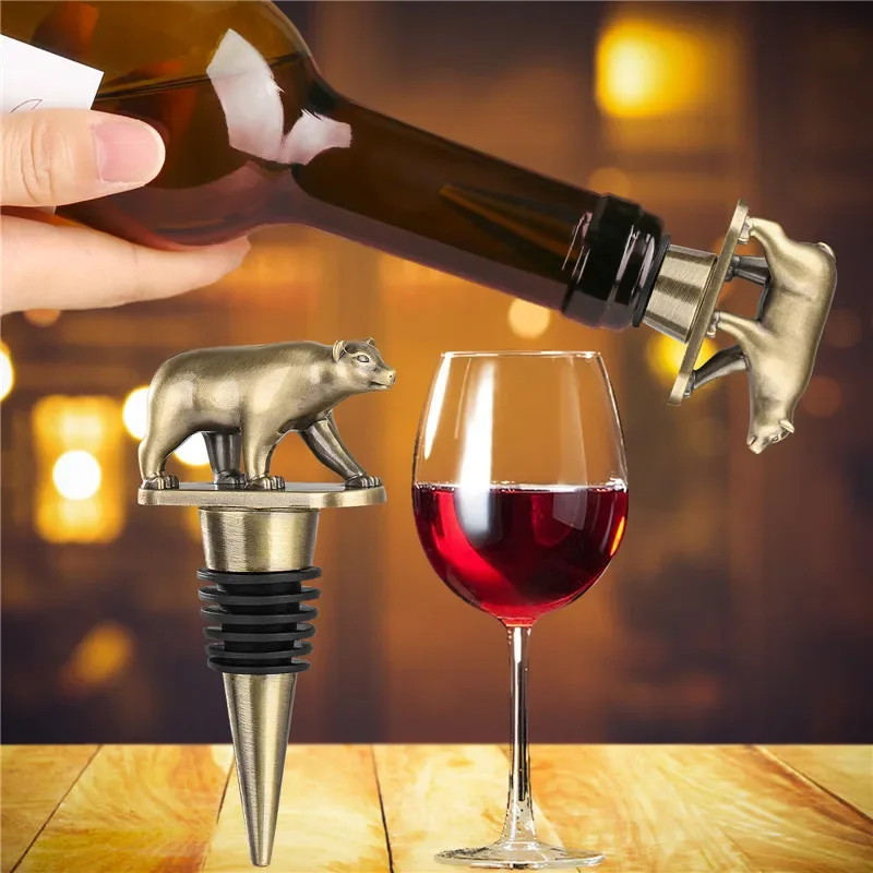 Tragbarer Weinstopfen in Bären – Kitchen Gadgets Club Bewertung und Preis