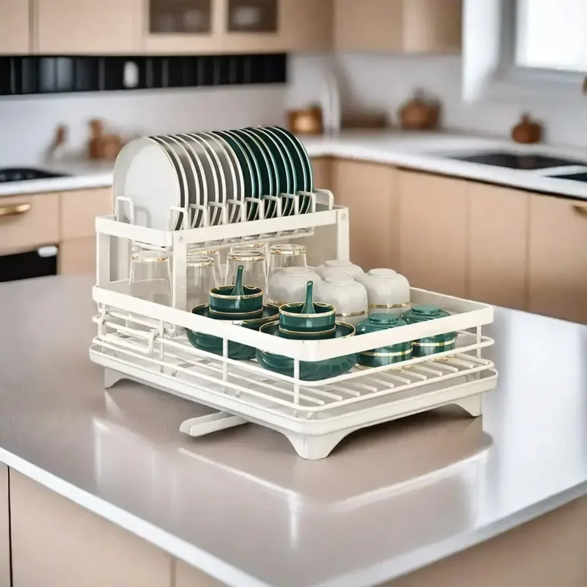 Platzsparender, doppelstöckige – Kitchen Gadgets On Sale Bewertung und Preis