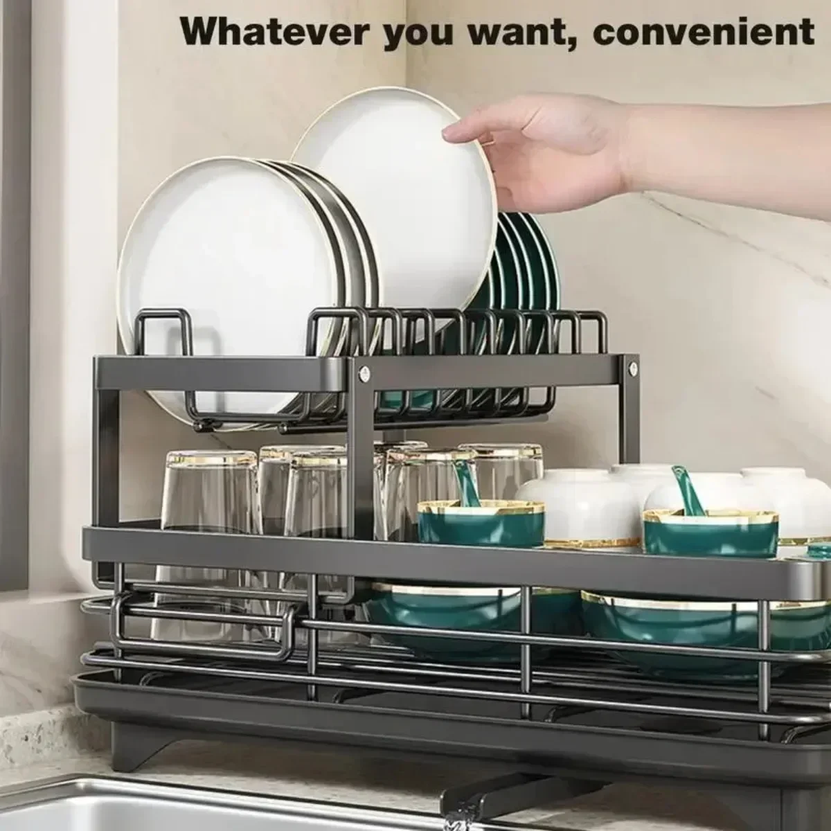 Platzsparender, doppelstöckige – Kitchen Gadgets On Sale Bewertung und Preis